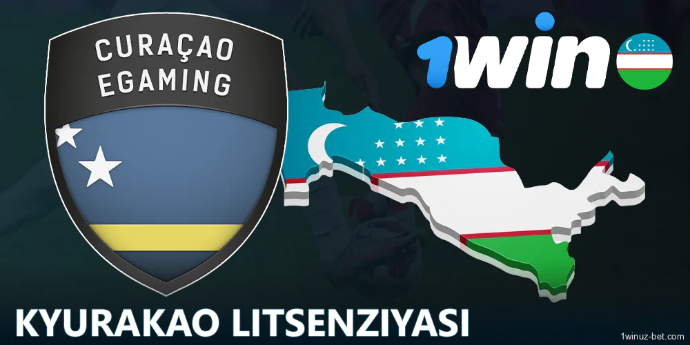 1Win O'zbekistondagi xalqaro Curacao litsenziyasi