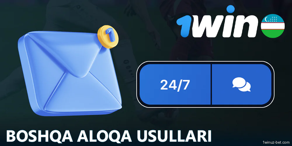 1Win O'zbekistonni qo'llab-quvvatlashning boshqa usullari