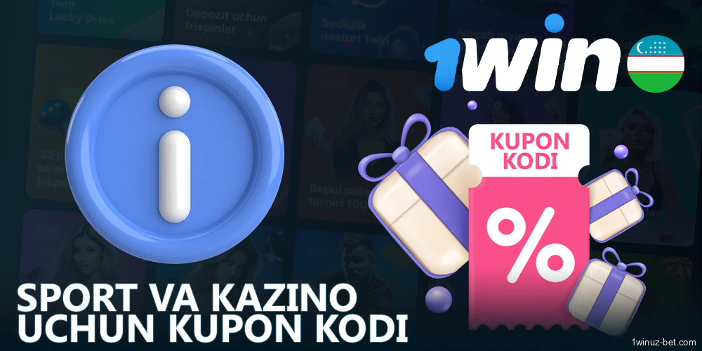 1Win O'zbekiston promo-kodi haqida ma'lumot